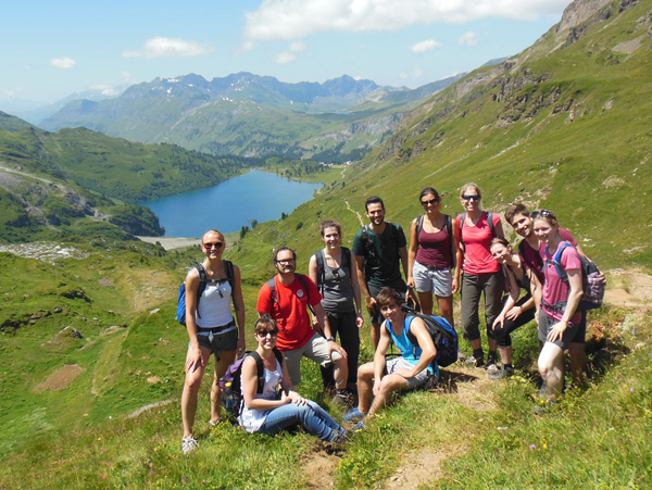 Enlarged view: July 2015: Lab hike from Engelberg to Melchsee-Frutt