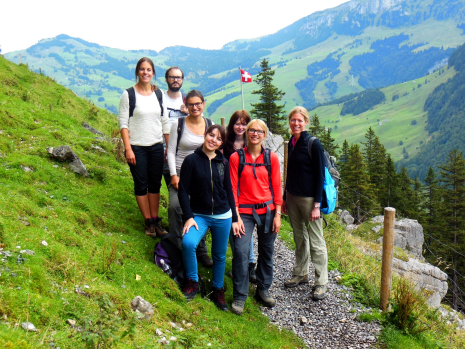 Sept 2014: Lab excursion to Ebenalp