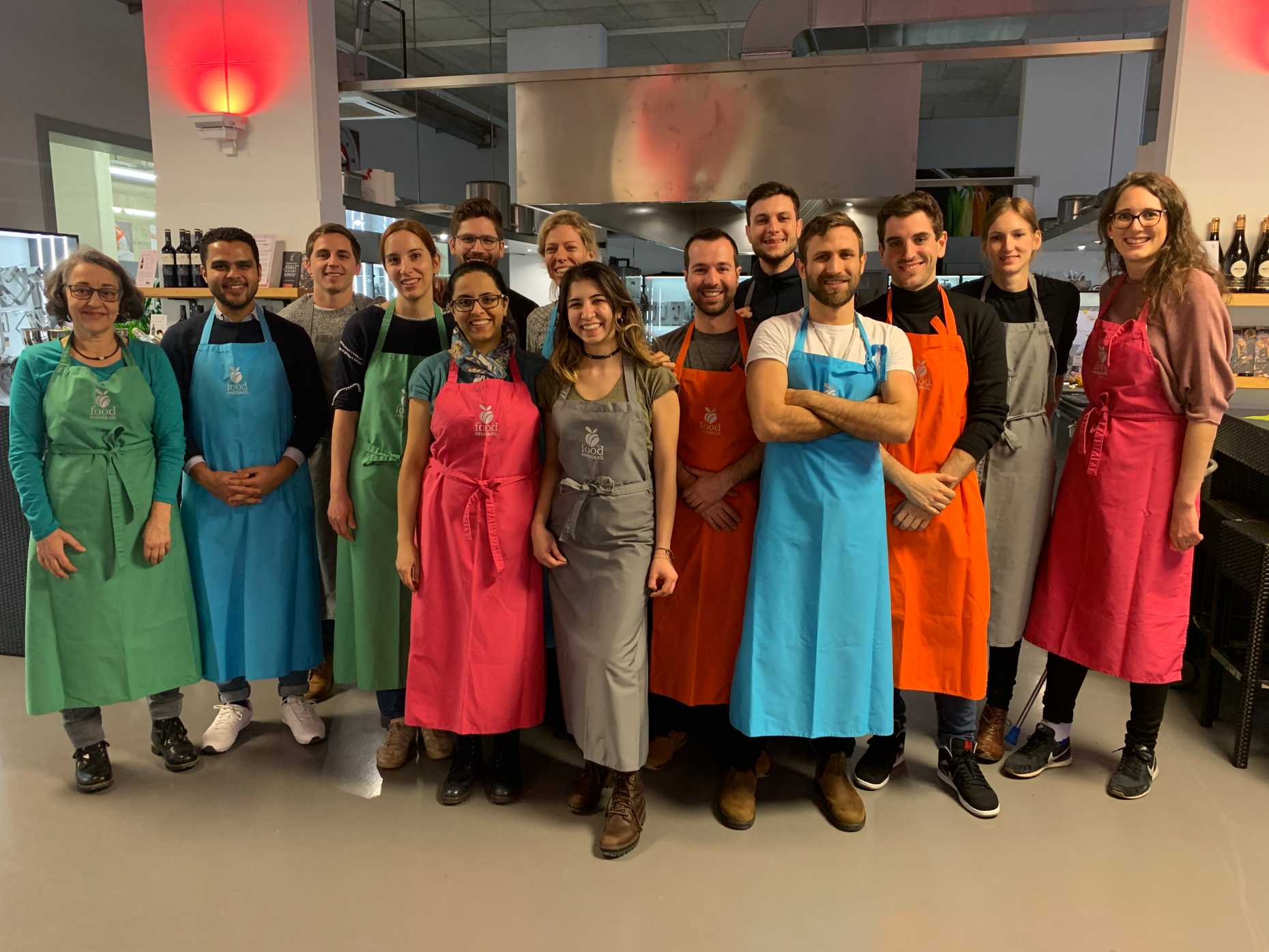 Enlarged view: Team cooking event
